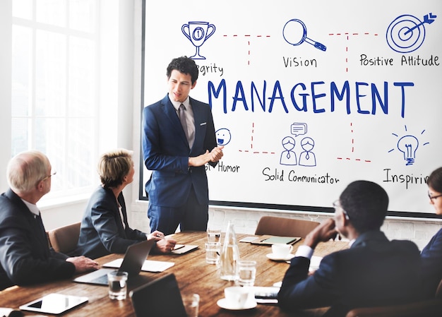 Management Coaching Business Dealing Mentor Concept